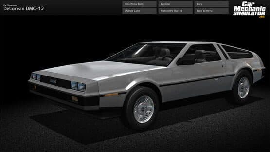 Car Mechanic Simulator 2015: DeLorean screenshot 1