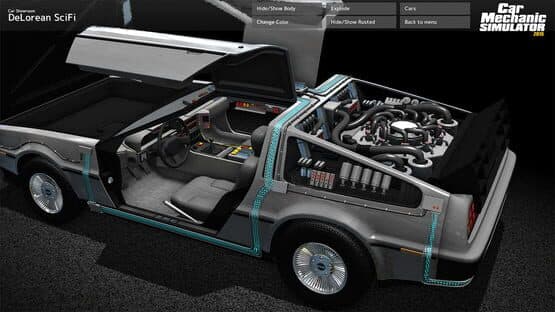 Car Mechanic Simulator 2015: DeLorean screenshot 5