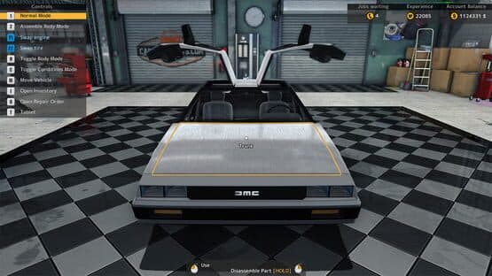 Car Mechanic Simulator 2015: DeLorean screenshot 10