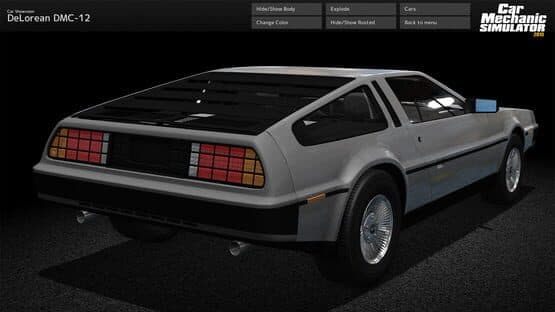 Car Mechanic Simulator 2015: DeLorean screenshot 12
