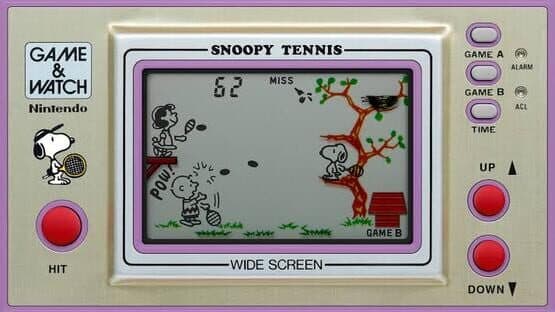 Snoopy Tennis screenshot 1