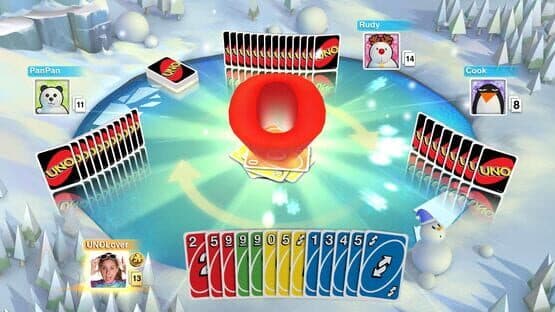 Uno: Winter Theme DLC screenshot 1