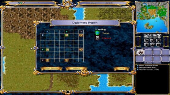 Warlords III: Darklords Rising screenshot 1