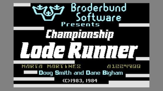 Championship Lode Runner screenshot 1