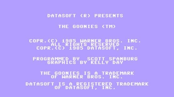 The Goonies screenshot 1