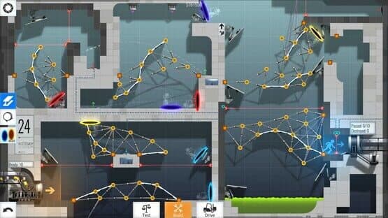 Bridge Constructor Portal: Portal Proficiency screenshot 2