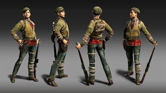 Zombie Army 4: Dead War - French Resistance Fighter Character screenshot 2