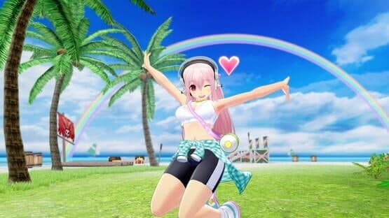 Senran Kagura: Peach Beach Splash - Super Sonico Character Pack screenshot 2