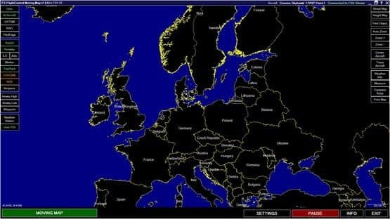 Microsoft Flight Simulator X: Steam Edition - Moving Map screenshot 7
