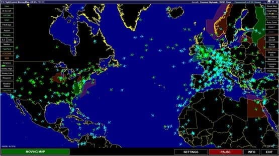 Microsoft Flight Simulator X: Steam Edition - Moving Map screenshot 2