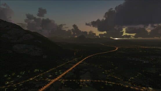 Microsoft Flight Simulator X: Steam Edition - Night Environment: Alps screenshot 2