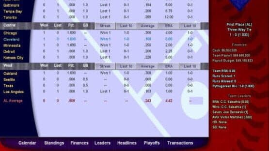 Baseball Mogul 2008 screenshot 3