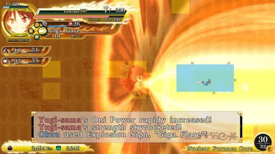 Touhou Genso Wanderer Reloaded: Utsuho Reiuji screenshot 3