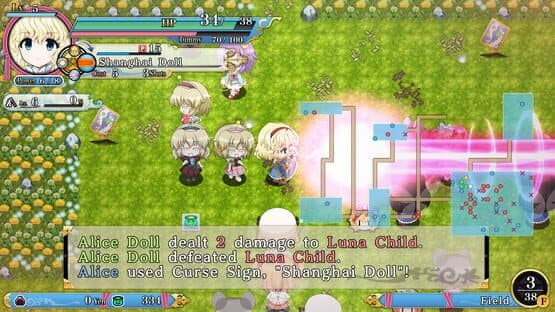 Touhou Genso Wanderer Reloaded: Alice Margatroid screenshot 2