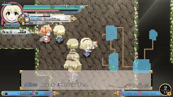 Touhou Genso Wanderer Reloaded: Alice Margatroid screenshot 1
