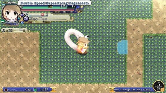 Touhou Genso Wanderer Reloaded: Suwako Moriya screenshot 2