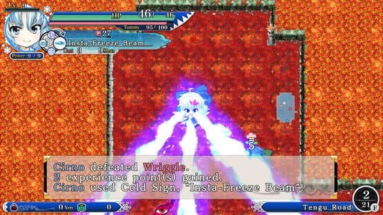 Touhou Genso Wanderer Reloaded: Cirno screenshot 5