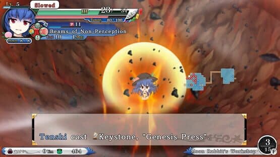 Touhou Genso Wanderer Reloaded: Tenshi Hinanawi screenshot 3