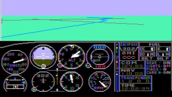 Microsoft Flight Simulator 1.0 screenshot 2