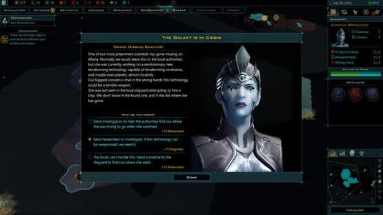 Galactic Civilizations III: Worlds in Crisis DLC screenshot 1