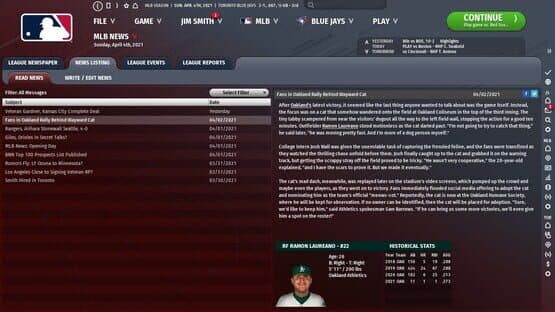 Out of the Park Baseball 22 screenshot 14