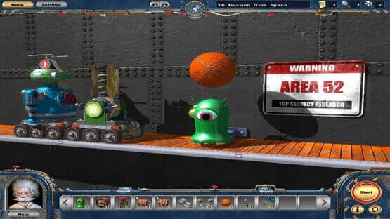 Crazy Machines 2: Invaders from Space screenshot 1