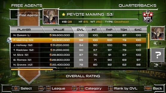 Mutant Football League: Dynasty screenshot 3