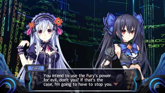 Hyperdevotion Noire: Goddess Black Heart - Ultimate Party Member “Tiara” screenshot 1