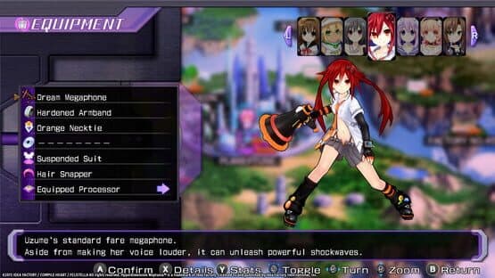 Hyperdimension Neptunia Re;Birth1: Uzume Battle Entry screenshot 7