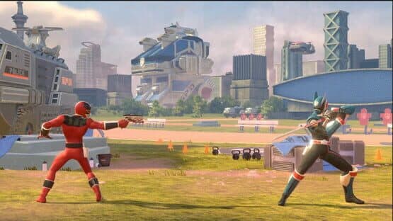Power Rangers: Battle for the Grid - Eric Myers Time Force Quantum Ranger screenshot 1