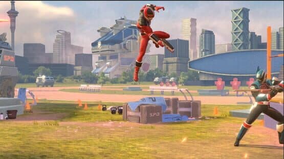 Power Rangers: Battle for the Grid - Eric Myers Time Force Quantum Ranger screenshot 3