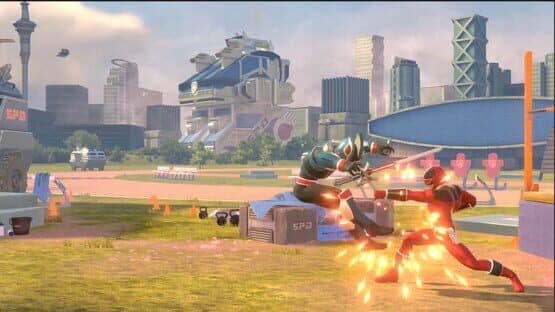 Power Rangers: Battle for the Grid - Eric Myers Time Force Quantum Ranger screenshot 4