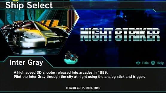 Dariusburst: Chronicle Saviours - Night Striker screenshot 1