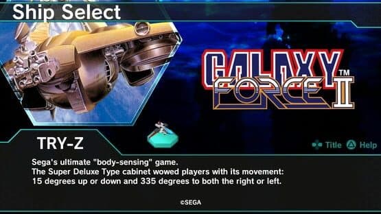 Dariusburst: Chronicle Saviours - Galaxy Force II screenshot 1