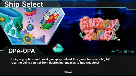 Dariusburst: Chronicle Saviours - Fantasy Zone screenshot 3