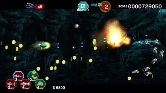 Dariusburst: Chronicle Saviours - Fantasy Zone screenshot 1