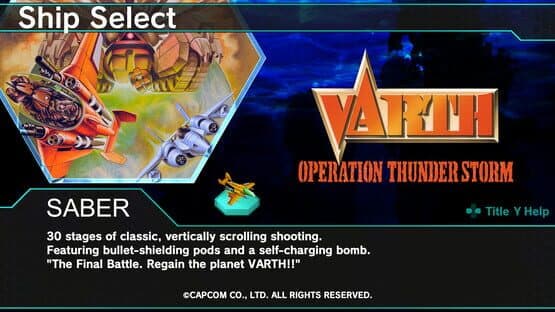 Dariusburst: Chronicle Saviours - Varth: Operation Thunderstorm screenshot 1