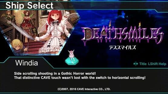 Dariusburst: Chronicle Saviours - Deathsmiles screenshot 1