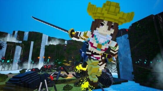 Earth Defense Force: World Brothers - Aya, the Calm Big Sister Swordswoman from "OneeChanbara" screenshot 2