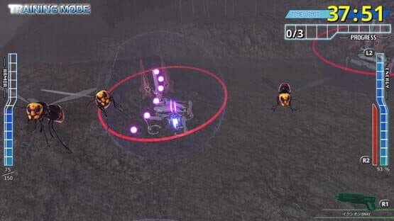 Earth Defense Force 4.1: Wing Diver the Shooter - Training Mode screenshot 5
