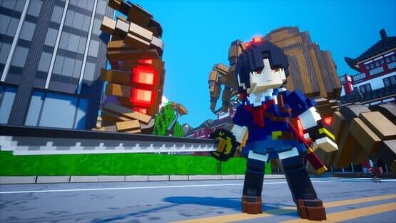 Earth Defense Force: World Brothers - Saki, the Crazed Little Sister Swordswoman from "OneeChanbara" screenshot 2