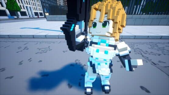 Earth Defense Force: World Brothers - Additional Character: Riho Futaba, Classic Hostess Costume screenshot 2