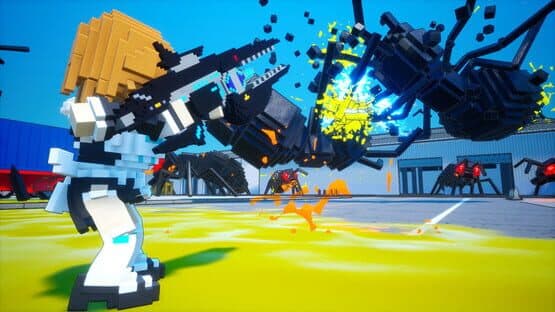 Earth Defense Force: World Brothers - Additional Character: Riho Futaba, Classic Hostess Costume screenshot 5