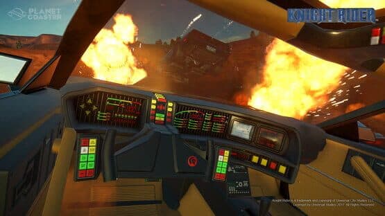 Planet Coaster: Knight Rider K.I.T.T. Construction Kit screenshot 2