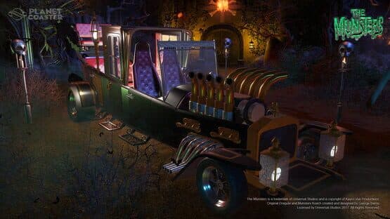 Planet Coaster: The Munsters Munster Koach Construction Kit screenshot 3