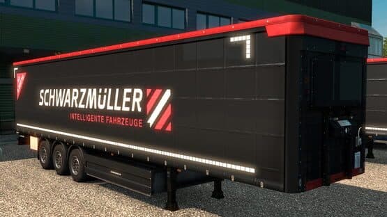Euro Truck Simulator 2: Schwarzmüller Trailer Pack screenshot 1