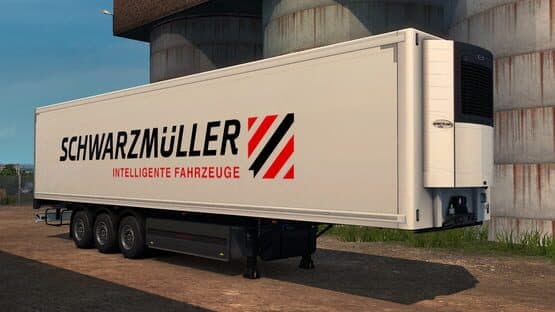 Euro Truck Simulator 2: Schwarzmüller Trailer Pack screenshot 2