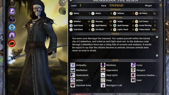 Fallen Enchantress: Legendary Heroes - The Dead World DLC screenshot 5