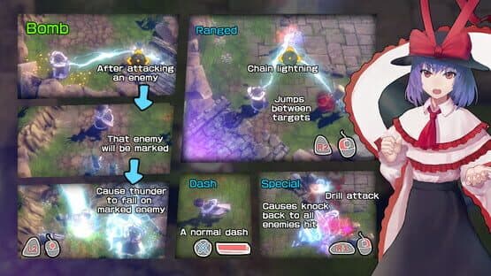 The Disappearing of Gensokyo: Kogasa, Iku Character Pack screenshot 2