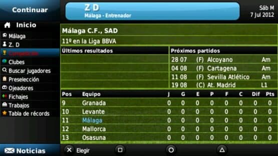 Football Manager Handheld 2013 screenshot 1